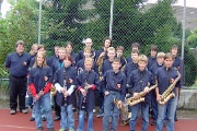 Die JMRS mit den neuen Hemden am 'Jubitag' des Musikverbands Baselland  - 17. September 2005